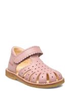 ANGULUS Sandals - Flat - Closed Toe - Rosa