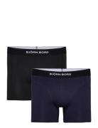 Björn Borg Premium Cotton Stretch Boxer 2P Svart