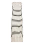 Selected Femme Slfberga Sl Knit Dress Kräm