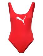 Puma Swim Puma Swim Women Swimsuit 1P Röd