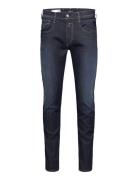 Replay Anbass Trousers Slim Hyperflex Re-Used Blå