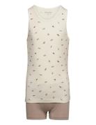 Minymo Underwear Set Boys - Bamboo Beige