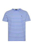 Polo Ralph Lauren Classic Fit Striped Jersey T-Shirt Blå