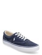 Polo Ralph Lauren Keaton Washed Canvas Sneaker Blå