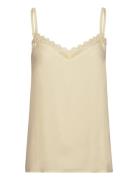 Lollys Laundry Vianell Top Sl Gul
