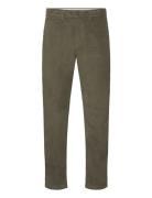 Selected Homme Slh196-Straight Miles Cord Pants W Noos Khaki Green