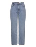 NOISY MAY Nmguthie Hw Straight Jeans Vi375Lb Noos Blå