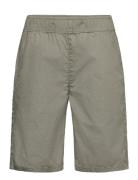 Lindex Shorts Poplin Khaki Green