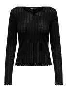 ONLY Onlcarlotta L/S Top Noos Jrs Svart