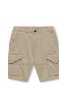 Kids Only Kobmaxwell Cargo Short Pnt Noos Beige