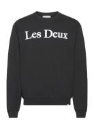 Les Deux Charles Sweatshirt Svart