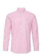 Morris Seersucker Bd Shirt Rosa