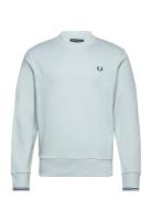 Fred Perry Crew Neck Sweatshirt Blå