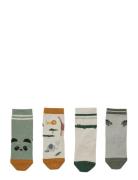 Liewood Silas Cotton Socks - 4 Pack Gul