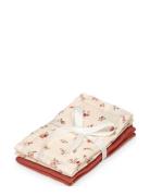 Cam Cam Copenhagen Wash Cloth, 4 Pack - Gots - Bows Multi/patterned