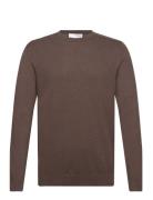 Selected Homme Slhberg Crew Neck Noos Brun