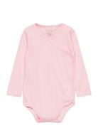 Fixoni Wrap Body Ls, Solid Rosa