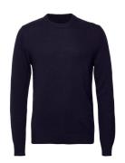 Jack & J S Jprcclambswool Knit Crew Neck Ln Marinblå