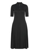 Lauren Ralph Lauren Cotton-Blend Polo Dress Svart