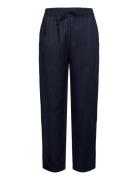 Rosemunde Linen Trousers Marinblå