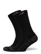 New Balance Coolmax Crew Socks 2 Pack Svart