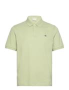 GANT Reg Shield Ss Pique Polo Grön