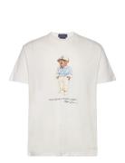 Polo Ralph Lauren Classic Fit Polo Bear Jersey T-Shirt Vit