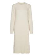 GANT Cable C-Neck Dress Kräm