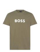 BOSS T-Shirt Rn Grön