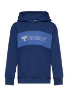 Hummel Hmlatlas Hoodie Blå