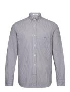 GANT Reg Classic Poplin Banker Shirt Svart