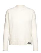 Superdry Essential Mock Neck Jumper Vit