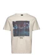 ONLY & SONS Onslex Life Reg Photoprint Ss Tee Beige