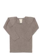 Copenhagen Colors Merino Light Knitted T-Shirt Ls Beige