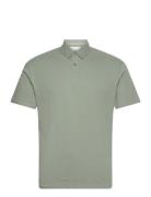 Jack & J S Jprcc Soft Linen Blend Ss Polo Grön