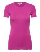 Coster Copenhagen Cc Heart Sofia Short Sleeve Blouse Rosa