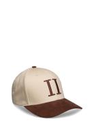 Les Deux Baseball Cap Contrast Suede Ii Beige