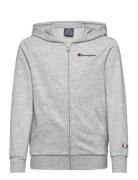 Champion Hooded Full Zip Sweatshirt Grå