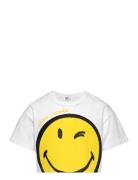 Little Marc Jacobs Short Sleeves Tee-Shirt Vit