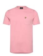 Lyle & Scott Pocket T-Shirt Rosa