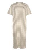 Marimekko Tasaraita Over D Dress Khaki Green