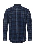 Tommy Jeans Tjm Reg Check Cord Shirt Marinblå