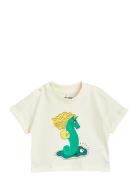 Mini Rodini Unicorn Seahorse Sp Ss Tee Vit