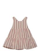 En Fant Dress Yd Stripe Beige