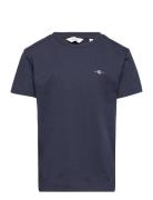 GANT Shield Ss T-Shirt Marinblå