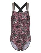 Color Kids Swimsuit W Elastic Straps, Aop Multi/patterned