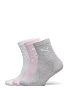 PUMA Puma Kids Crew Sock 3P Rosa