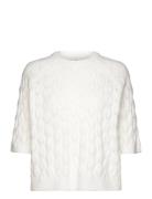 Kaffe Kamalene Knit Pullover Vit