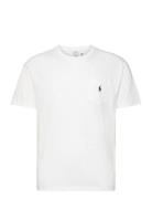 Polo Ralph Lauren Classic Fit Jersey Pocket T-Shirt Vit