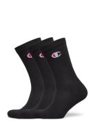 Champion 3Pk Crew Socks Svart